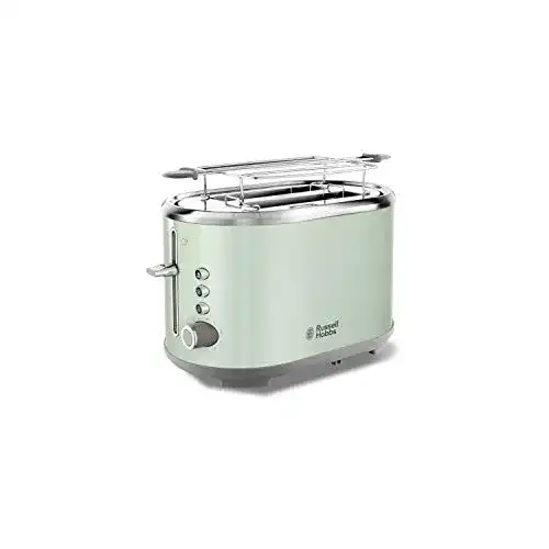 Retro-Toaster Russell Hobbs Toaster Bubble grün, 930W