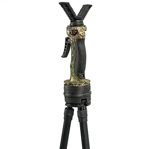 Zielstock ahg Anschütz Premium 3-beinig Dreibeinig, Schwarz, XL