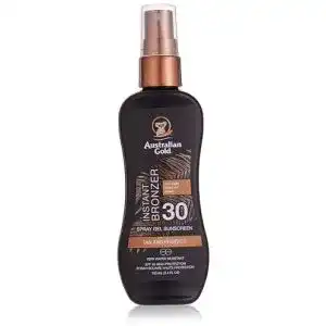 Sonnenschutzmittel Australian Gold LSF 30 Spray Gel mit Bronzer