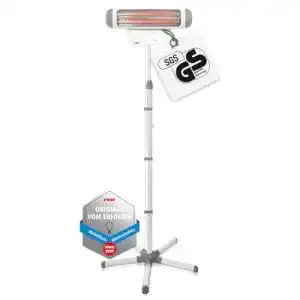 Heizstrahler Reer Wickeltischstrahler FeelWell 2in1, Stand und Wand