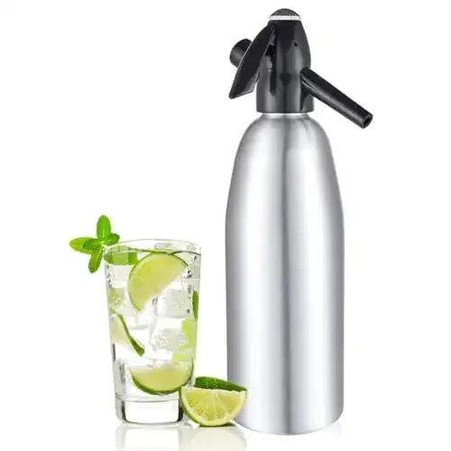 Soda-Siphon Zerodis Sodaflasche, professionelle Legierung