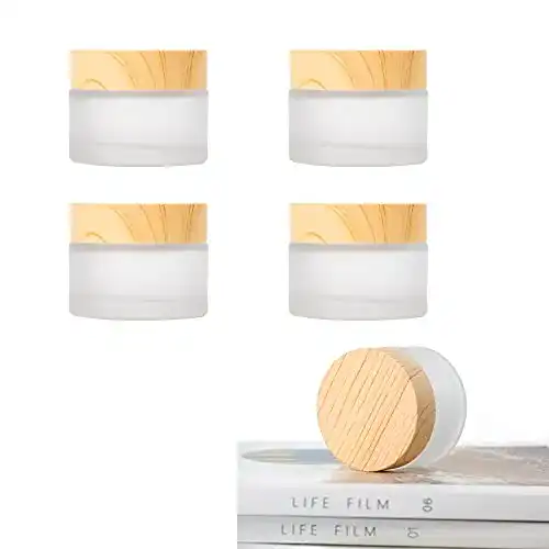 Die beste Reiseflaschen Glas Schneespitze 5 Stück Glas Tiegel Matt 2026 Test Bestseller Reiseflaschen Glas Schneespitze 5 Stück Glas Tiegel Matt