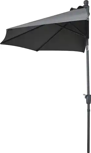 Halber Sonnenschirm TrendLine Halbschirm 260cm UV-Schutz