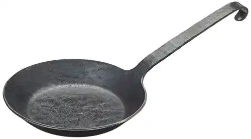 Turk-Pfanne Turk 65518 Eisenpfanne mit flachen Hakenstiel 18 cm