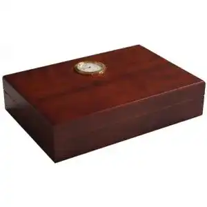 Reisehumidor GERMANUS Tragbarer Reise Humidor in braun