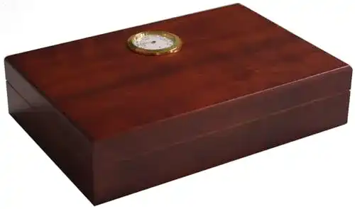 Reisehumidor GERMANUS Tragbarer Reise Humidor in braun