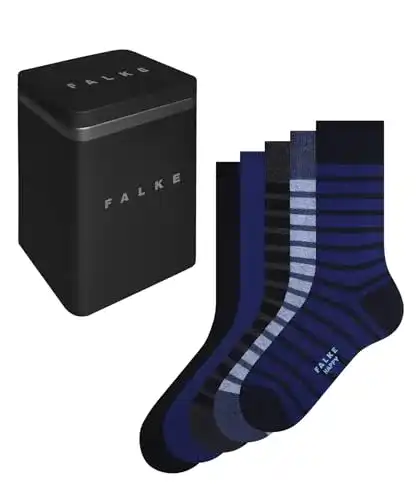 Die beste Falke-Socken FALKE Herren Socken Happy Box 5-Pack, Baumwolle 2026 Test Bestseller Falke-Socken FALKE Herren Socken Happy Box 5-Pack, Baumwolle