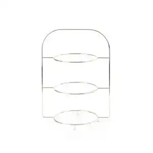 Etagere Villeroy & Boch, Edelstahl, 3-stöckige Servierplatte