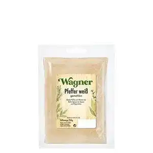 Weißer Pfeffer Wagner Gewürze Pfeffer weiß gemahlen, 250 g
