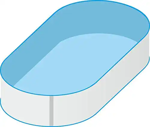 Pool oval Trendpool Pool Schwimmbecken 5,30 x 3,20 x 1,20m