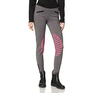Reithose HKM 9228 Reitleggings Starlight, Silikonkniebesatz