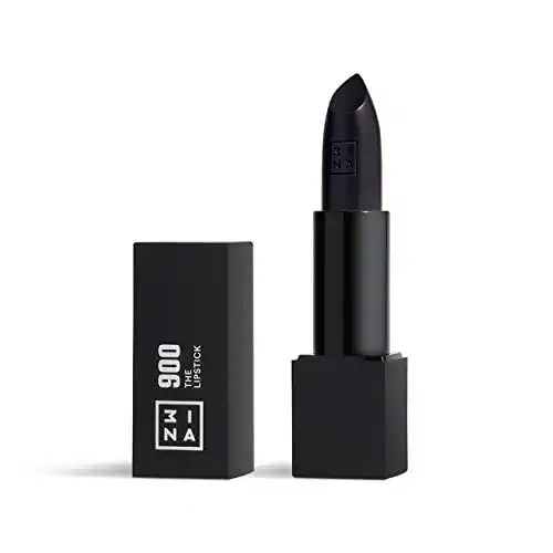 Schwarzer Lippenstift 3ina MAKEUP Cruelty Free, Lipstick 900