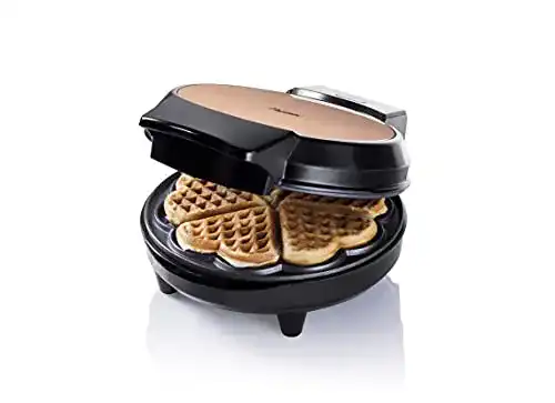 Bestron-Waffeleisen Bestron, für klassische Herzwaffeln, 700 Watt