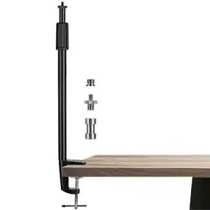 Klemmstativ TARION Tisch Lichtstativ 35-62cm einstellbar