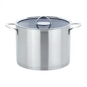 Kochtopf 10 Liter GSW 893268 Elegance, mit Glasdeckel 26cm