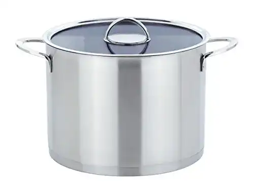 Kochtopf 10 Liter GSW 893268 Elegance, mit Glasdeckel 26cm