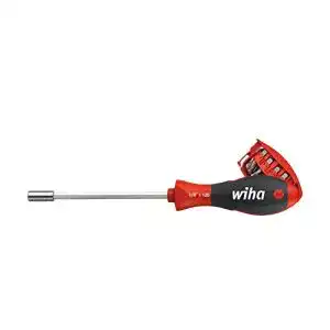 Wiha-Schraubendreher Wiha 3809 mit Bit Magazin magnetisch