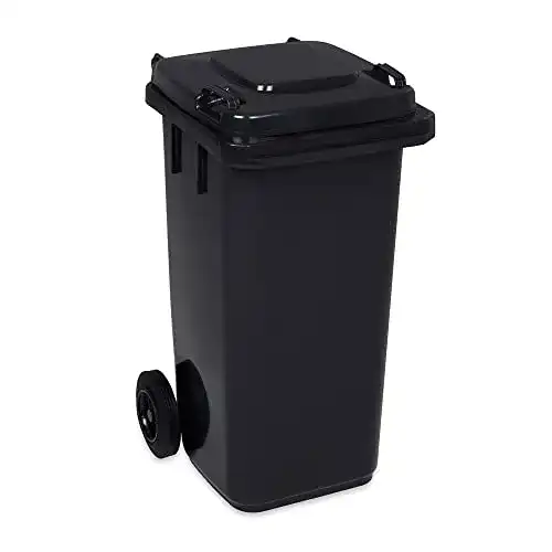 Restmülltonne JESTIC Mülltonne Abfalltonne Reststofftonne 120L