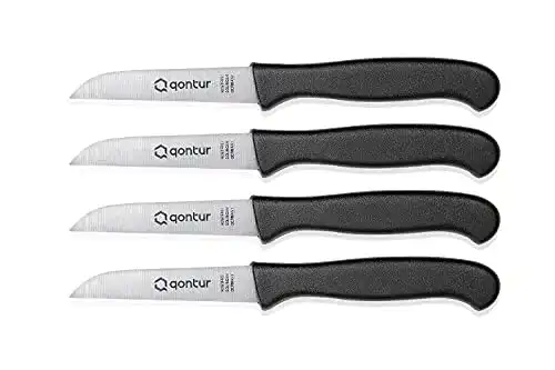 Messer Solingen QONTUR 4er-Set Küchenmesser klein, sehr scharf