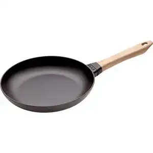 Staub-Pfanne STAUB Gusseisen Pfanne mit Holzgriff, 26 cm