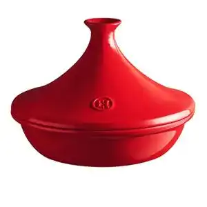 Tajine Emile Henry 349532 Keramik Rote E-Box, 3,50 Ltr