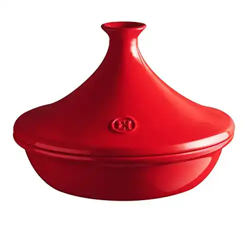 Tajine Emile Henry 349532 Keramik Rote E-Box, 3,50 Ltr