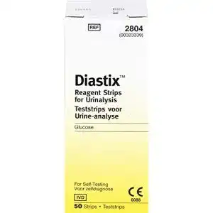 Glukose-Teststreifen Bayer Vital GmbH Diastix Harnzucker, 50 St