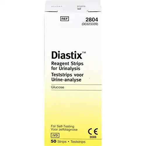Glukose-Teststreifen Bayer Vital GmbH Diastix Harnzucker, 50 St