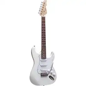 MSA-Gitarre MSA ELEKTROGITARRE WEIß – E-GITARRE