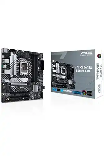 LGA 1700 Mainboard ASUS PRIME B660M-A D4 Gaming Mainboard Sockel