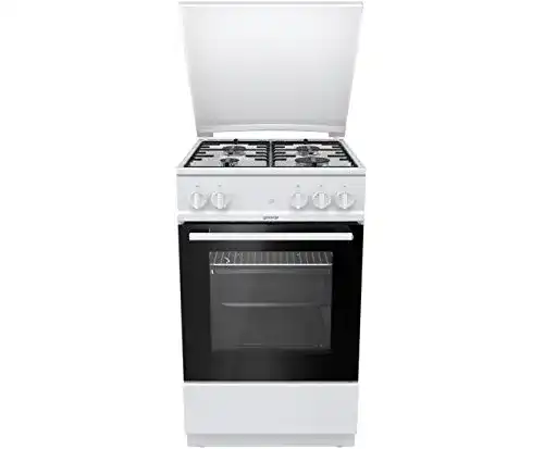 Gasherd Gorenje G5111WH , A+, Weiß – Ofen und Herd