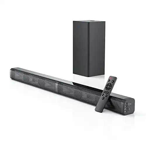 Die beste Soundbar bis 200 Euro Generic Soundbar mit Subwoofer, 2.1 2026 Test Bestseller Soundbar bis 200 Euro Generic Soundbar mit Subwoofer, 2.1
