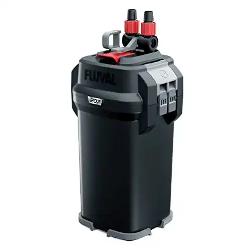 Außenfilter Aquarium 200 Liter Fluval 207, von 60 bis 220l, 780 l/h