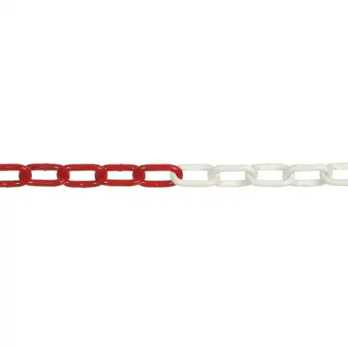 Absperrkette pewag Rundstahlkette DIN 5685, gerade 5 x 35