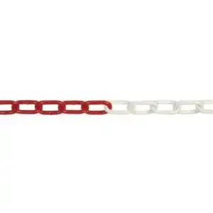 Absperrkette Metall pewag Rundstahlkette DIN 5685, gerade 5 x 35