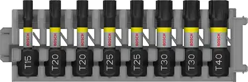 Torx-Bits Bosch Accessories Bosch Professional 8tlg. Bit Set Torx