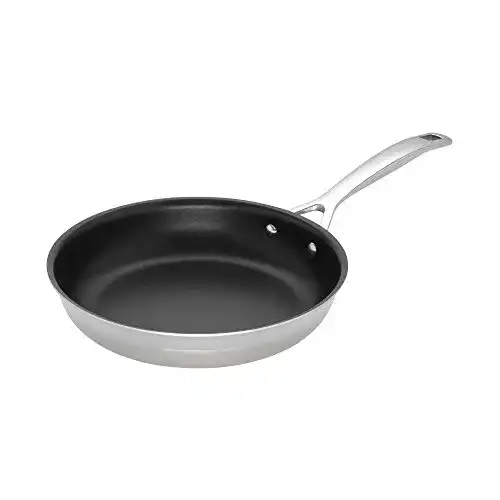 Pfanne 24 cm LE CREUSET 3-ply Antihaft-Bratpfanne, Edelstahl