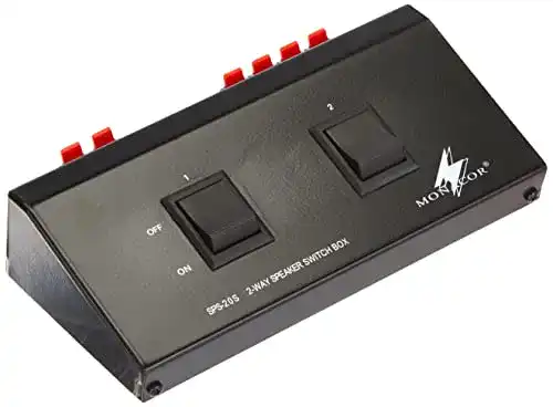Lautsprecher-Umschalter MONACOR SPS-20S, von 2 Paar