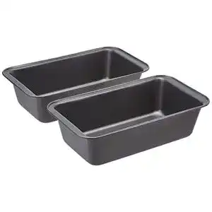 Brotbackform Amazon Basics, 23,5 x 12,7 cm, 2er-Pack