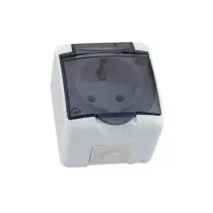 Aufputz-Steckdose shopVG 1-fach Aufputz Schuko Feuchtraum IP54