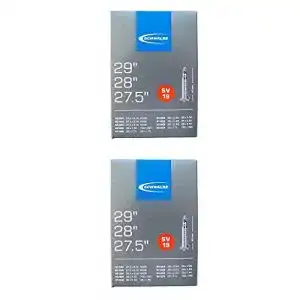 Fahrradschlauch (28 Zoll) Schwalbe 2 x Unisex – Erwachsene
