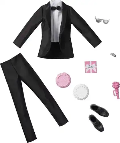 Barbie-Kleidung Barbie Fashion Pack: Braut-Outfit für Ken Puppe
