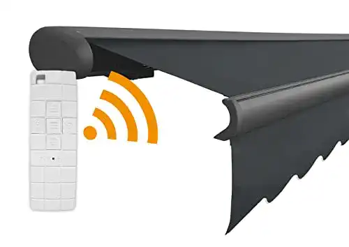 Vollkassettenmarkise 5x3m Arilco elektrisch, Sonnenschutz