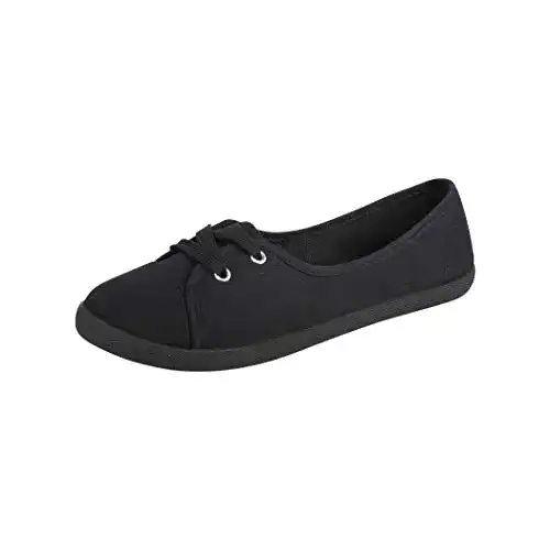 Ballerinas Elara Damen Sneaker Schnürer Chunkyrayan BD1413-BL
