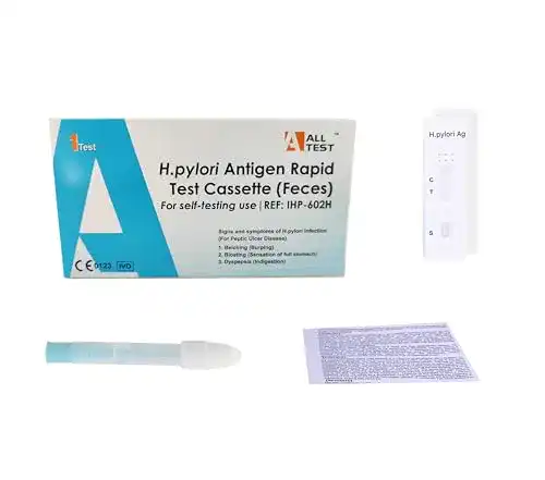 Helicobactertest ALLTEST Helicobacter pylori Antigen Schnelltest