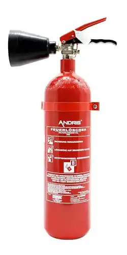Andris-Feuerlöscher ANDRIS Feuerlöscher 2 kg CO2 Kohlendioxid