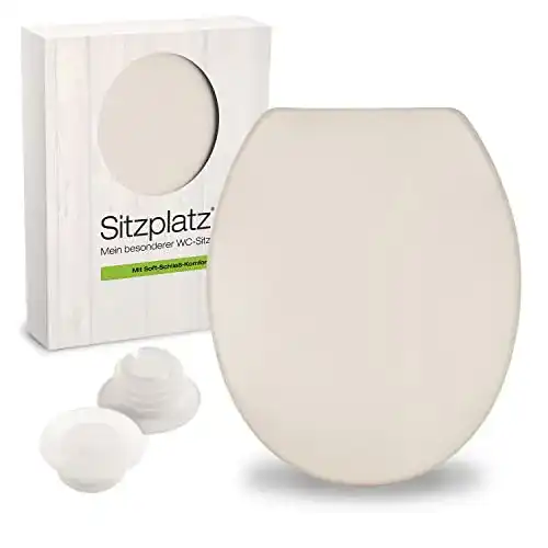 WC-Sitz mit Absenkautomatik Duroplast Sitzplatz ® WC-Sitz