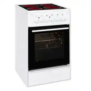 Elektroherd Exquisit Standherd ECM 5-4, 50 cm, Glaskeramik