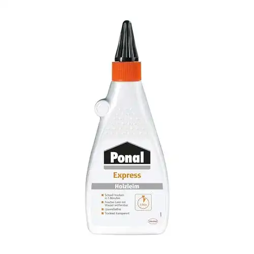 Holzleim Ponal Express , transparent schnell trocknend 1x550g