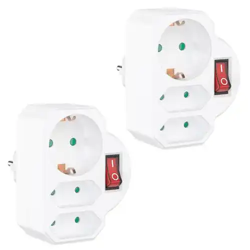 Die beste Zwischenstecker mit Schalter benon 2er Set Mehrfachstecker 2026 Test Bestseller Zwischenstecker mit Schalter benon 2er Set Mehrfachstecker